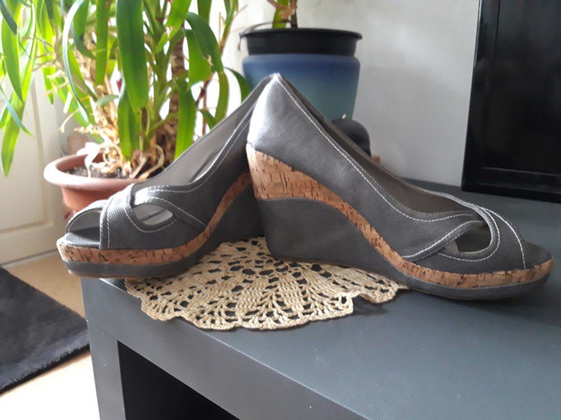 Sommer Keil-Sandalen/Pumps