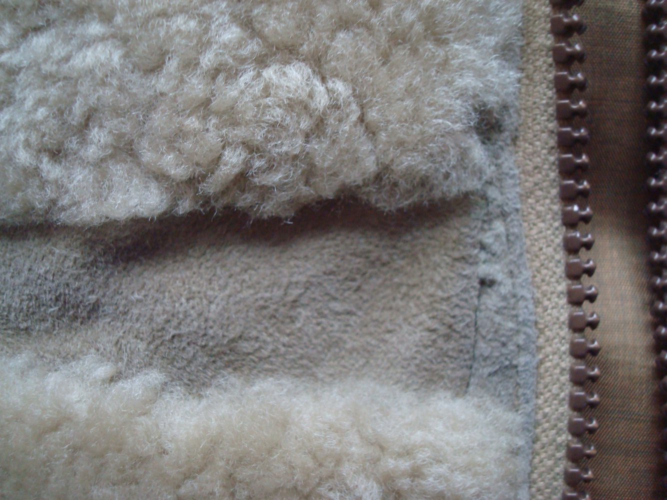 warme lange Lammfelljacke, Lammlederjacke