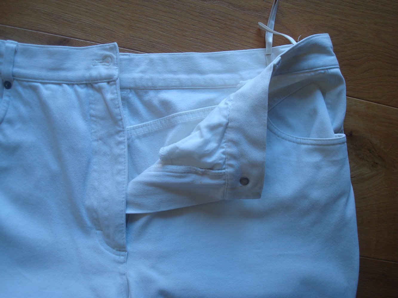 Hose, Jeans weiß, Sommerhose