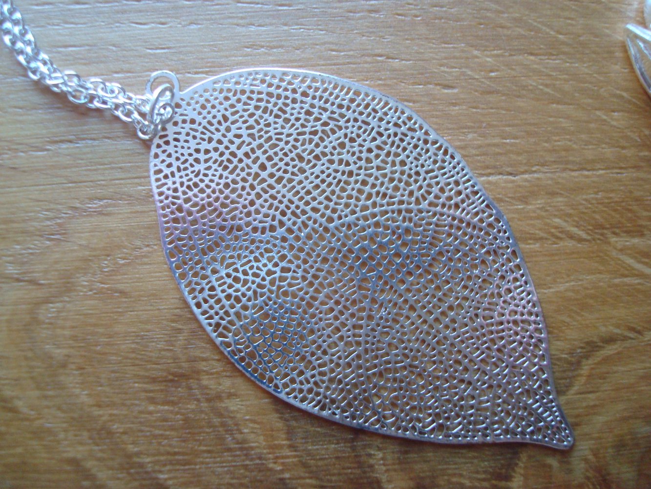 Schmuckset Kette Armband Ring Blattform