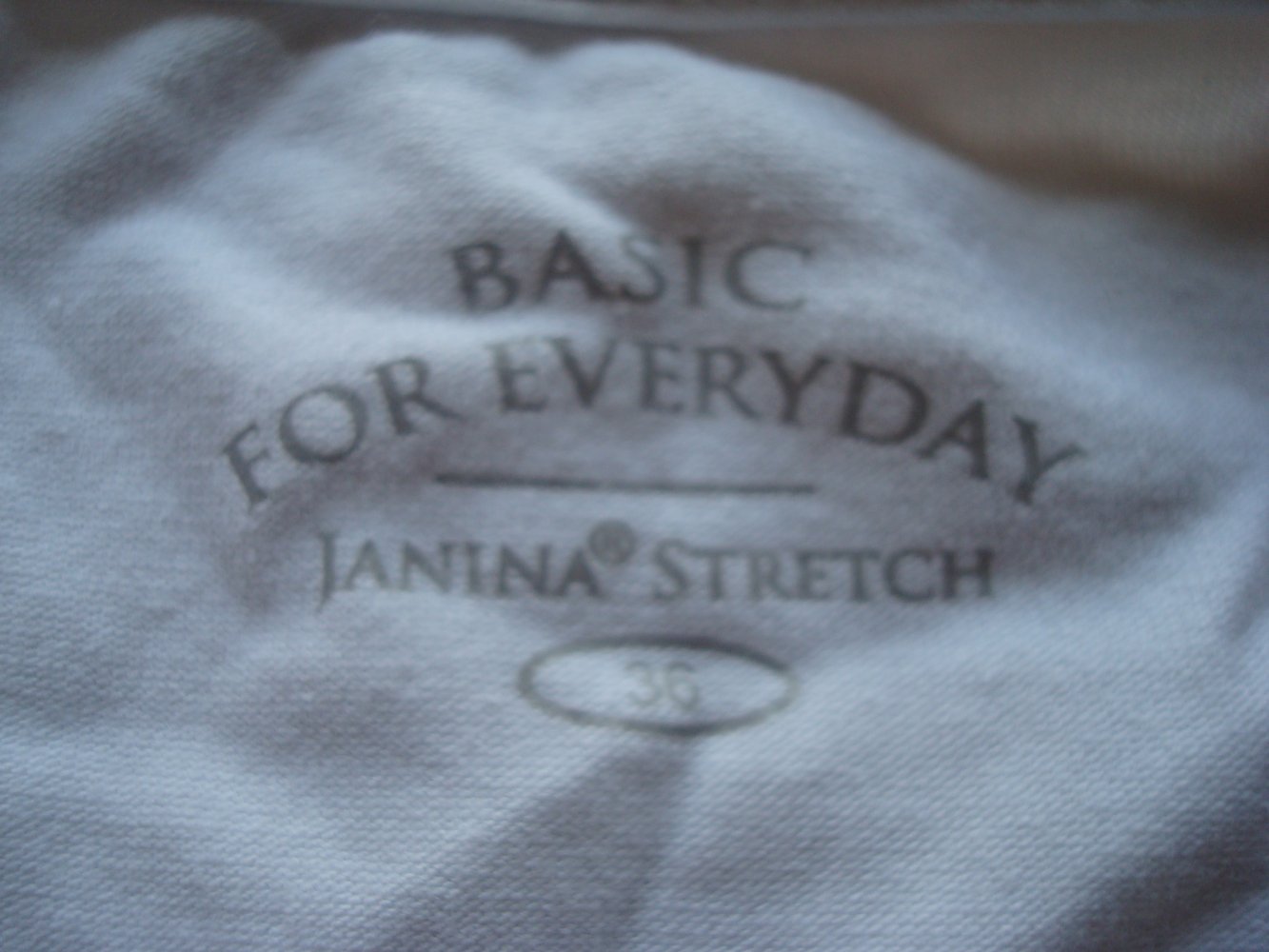 Shirt 3/4 Arm, Langarmshirt in Weiß