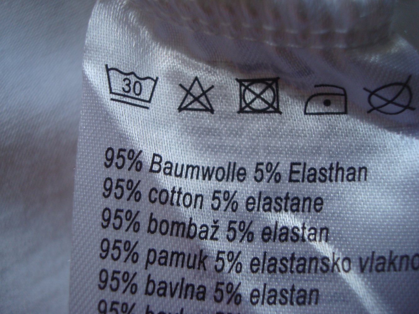 Shirt 3/4 Arm, Langarmshirt in Weiß