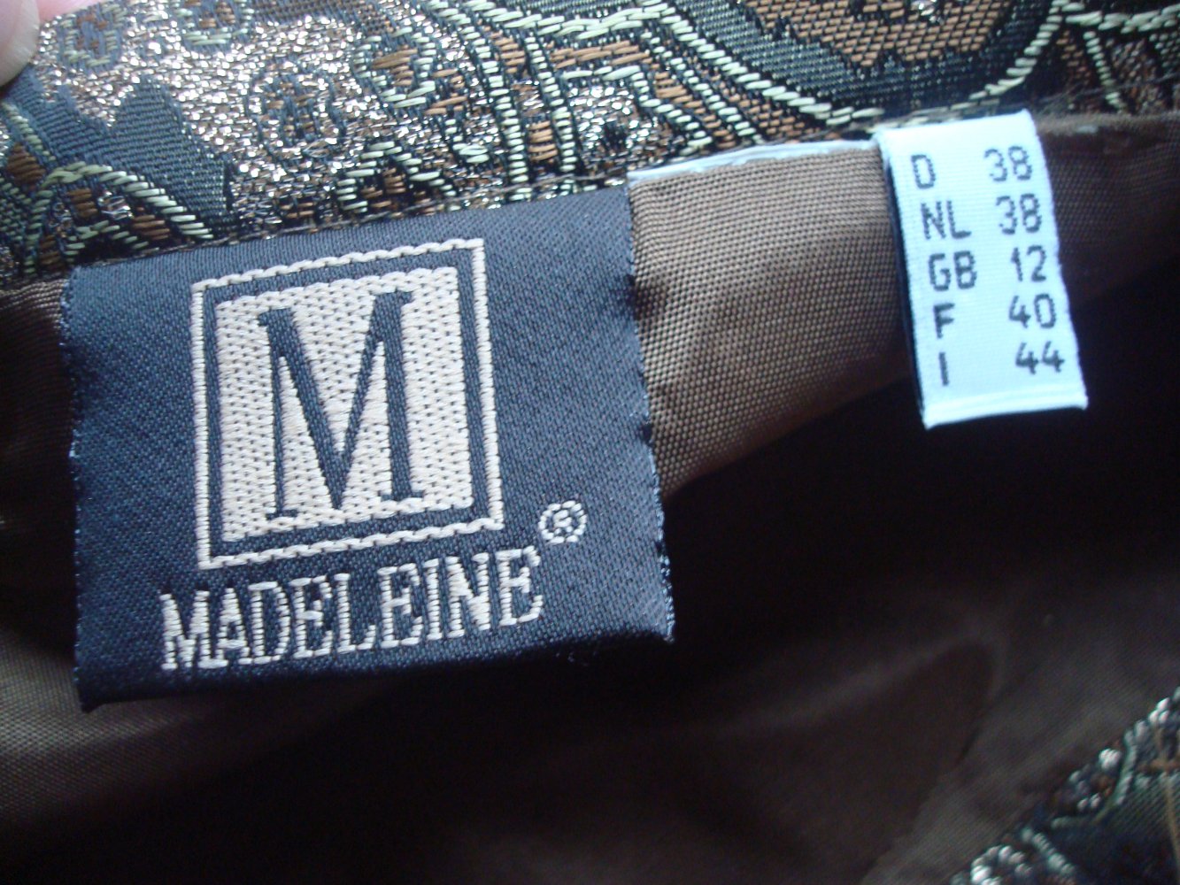 kurzer Rock, Stiftrock mit Paisleymuster