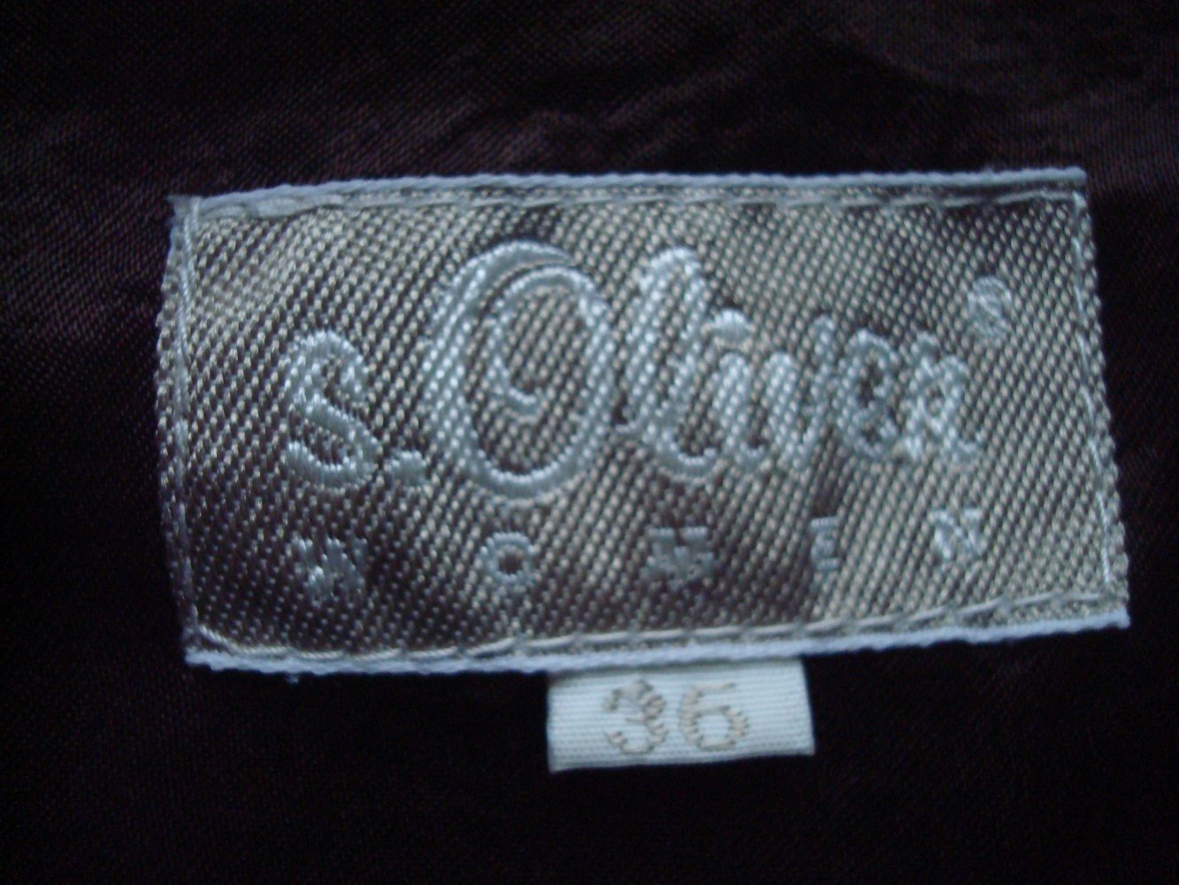 glänzende Bluse, Langarmbluse von s. Oliver