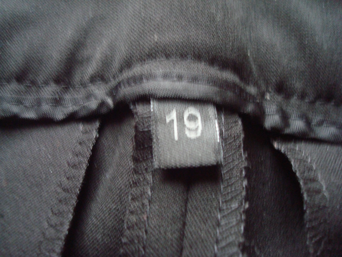 Hose, Marlenehose, weite Hose in Schwarz 