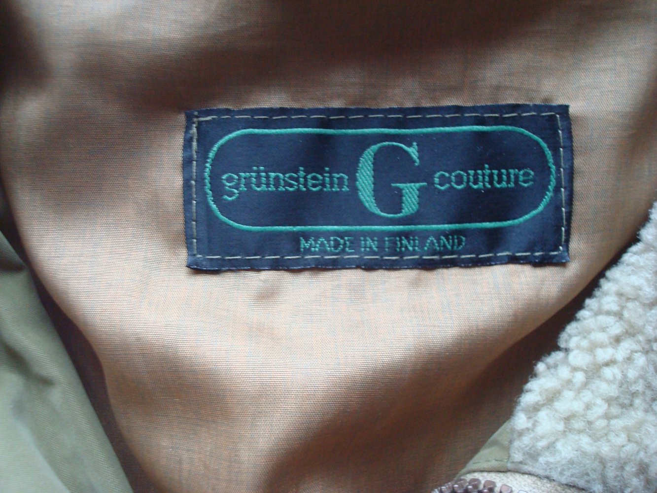 warme lange Lammfelljacke, Lammlederjacke