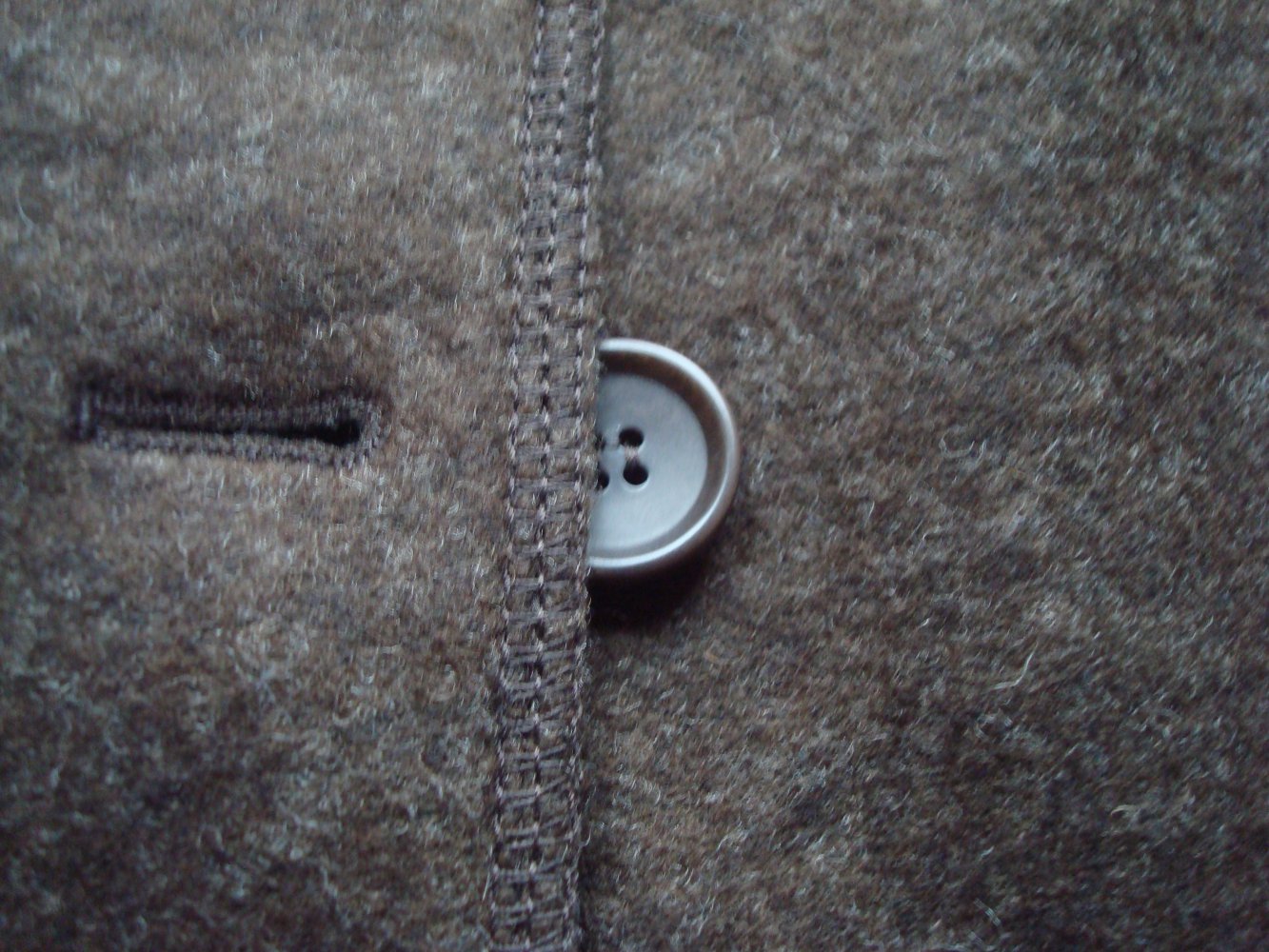 warmes Kostüm, Rock und Blazer aus Wollwalk