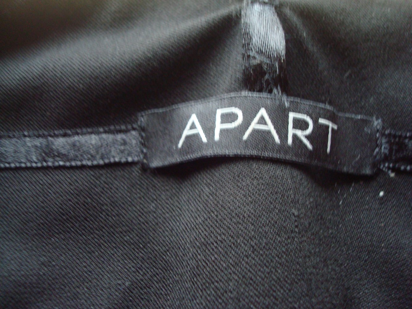 Hose, Marlenehose, weite Hose in Schwarz 