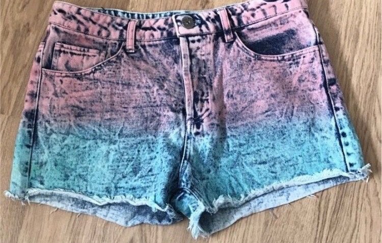 New Yorker Short bunt Gr M fishbone hotpant kurze Jeans hose