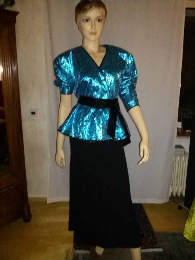 Abendbluse/Jacke von Vera Mont -Gr.36/38- vintage