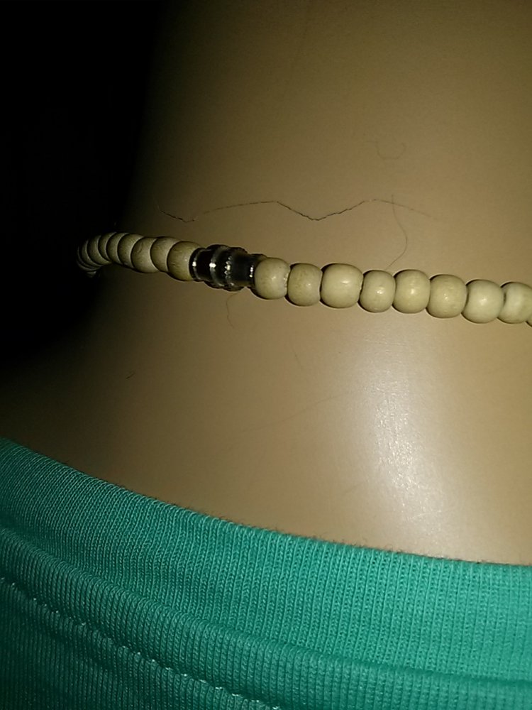 Afrikanische Halskette- Handarbeit - 50 cm