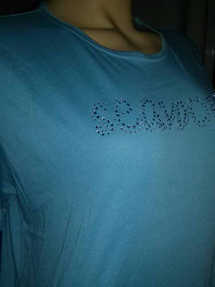 T-Shirt von cpm collection- Gr.M - türkis