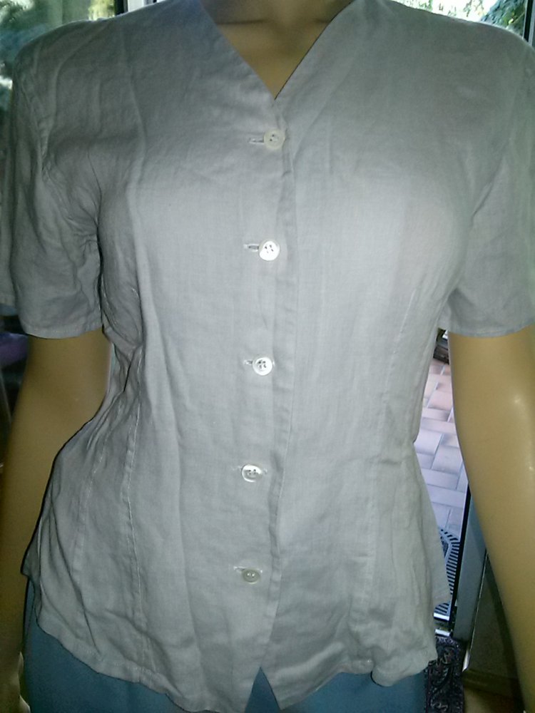 Leinenbluse- Gr.38