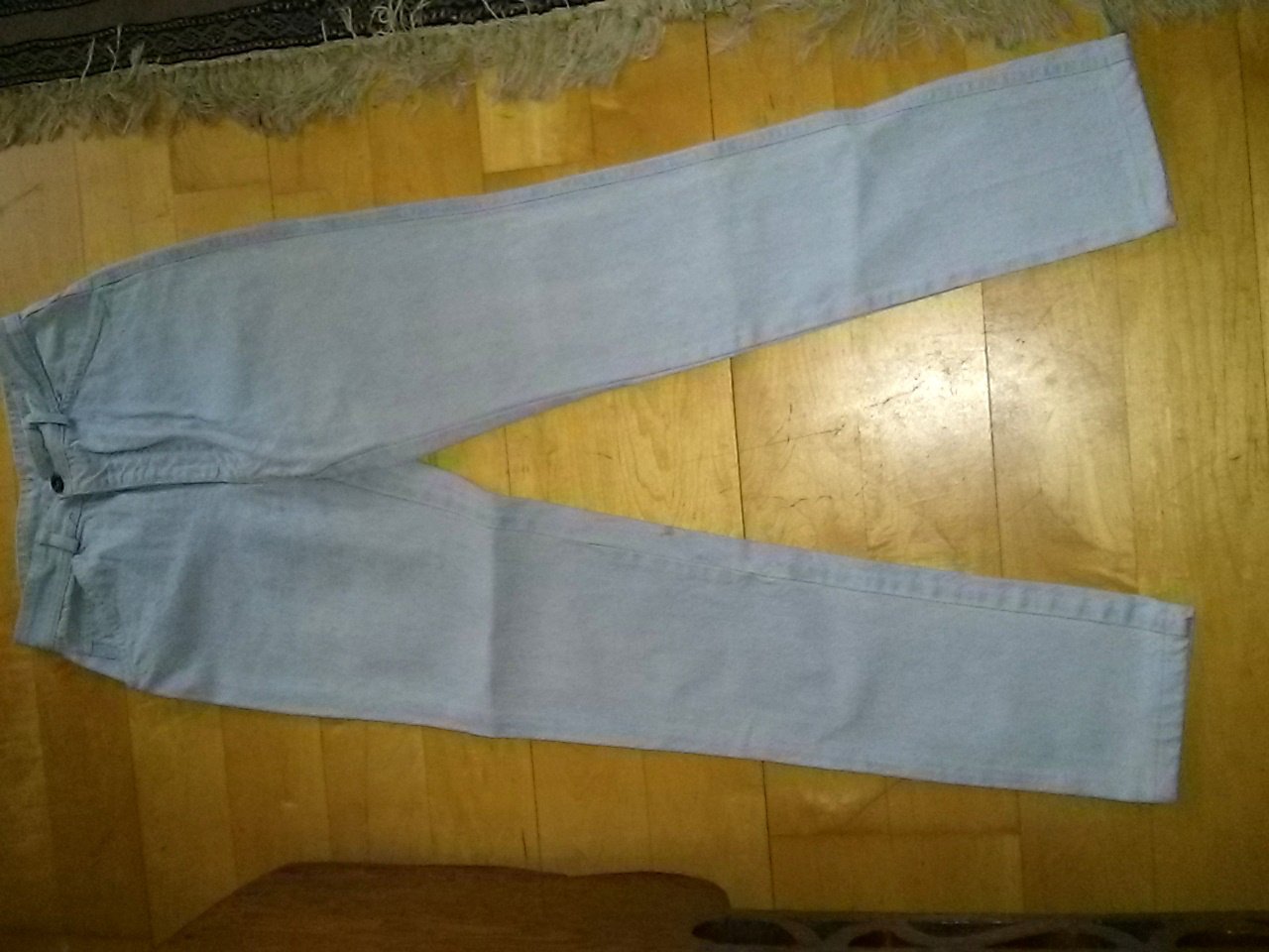 Hellblaue Damenjeans von Gentle-Gr.38 (five pocket)