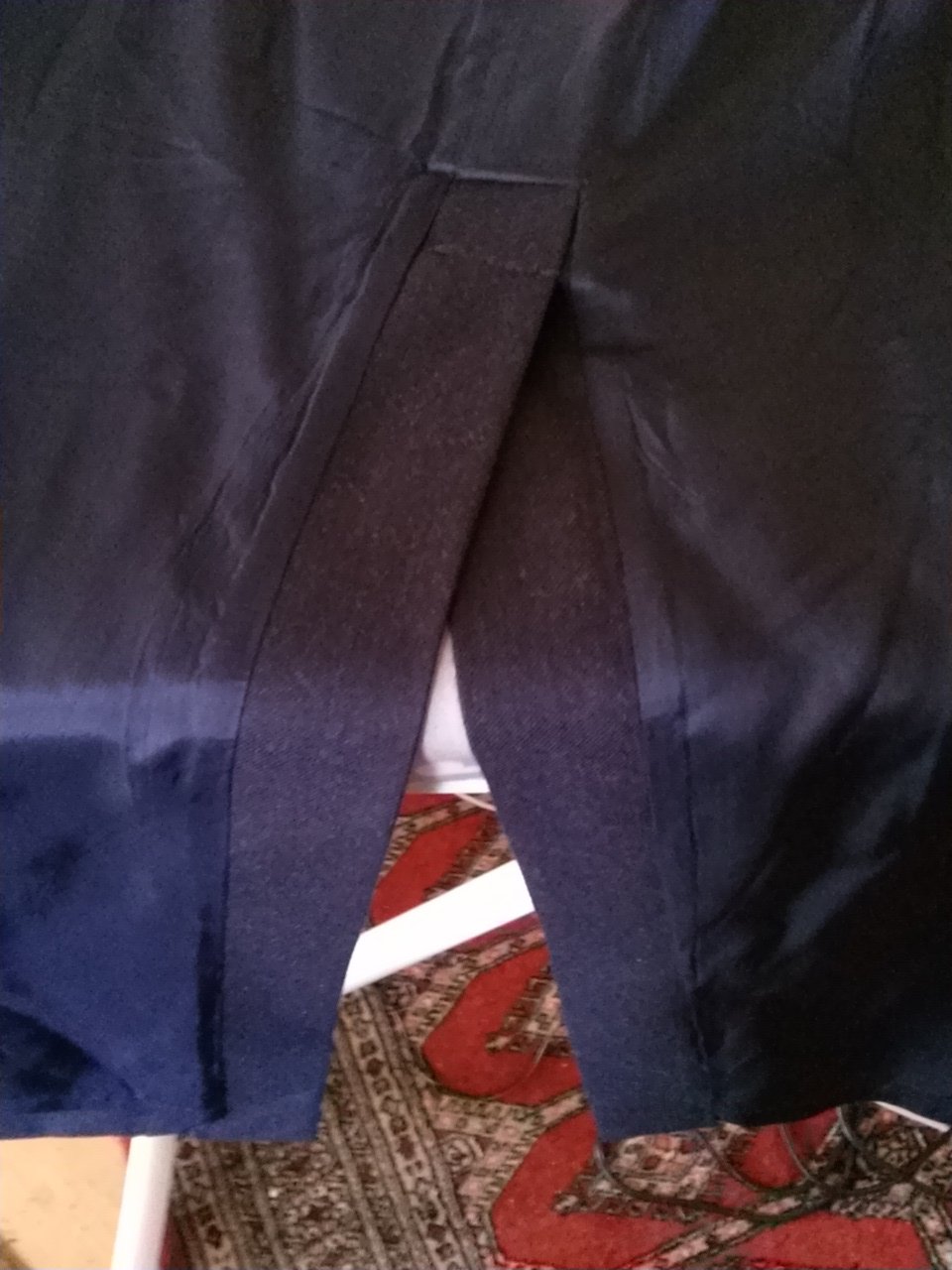 Laurel Midi-rock- Gr. 38 - blau- Schurwolle/kaschmir