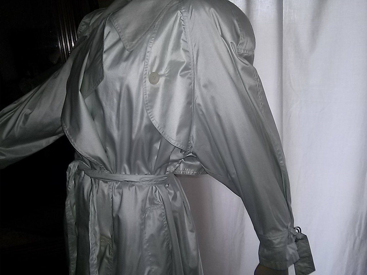 Trenchcoat hellgrün- Gr. 40/42