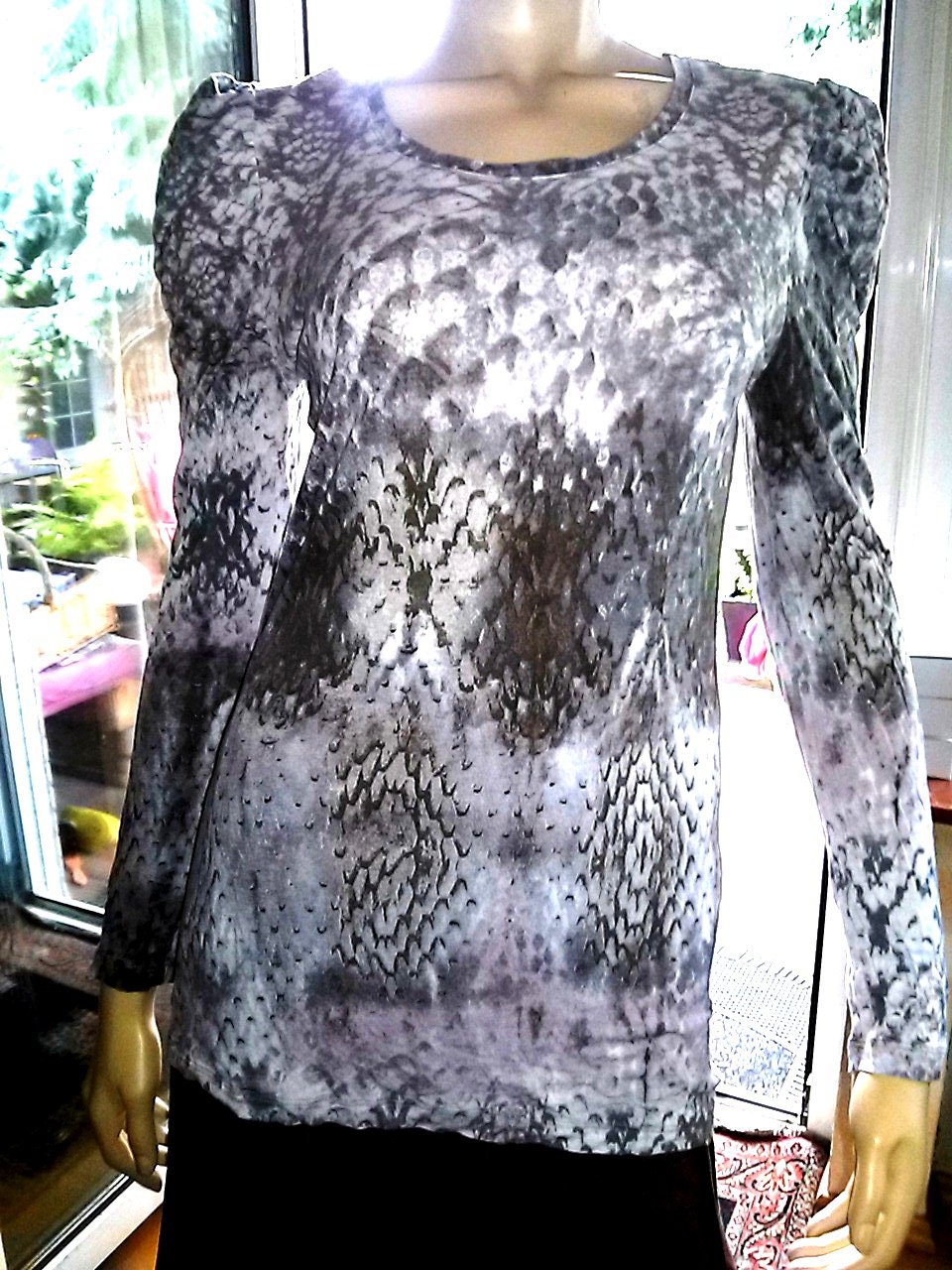 Langarmshirt von Passport- Gr.40