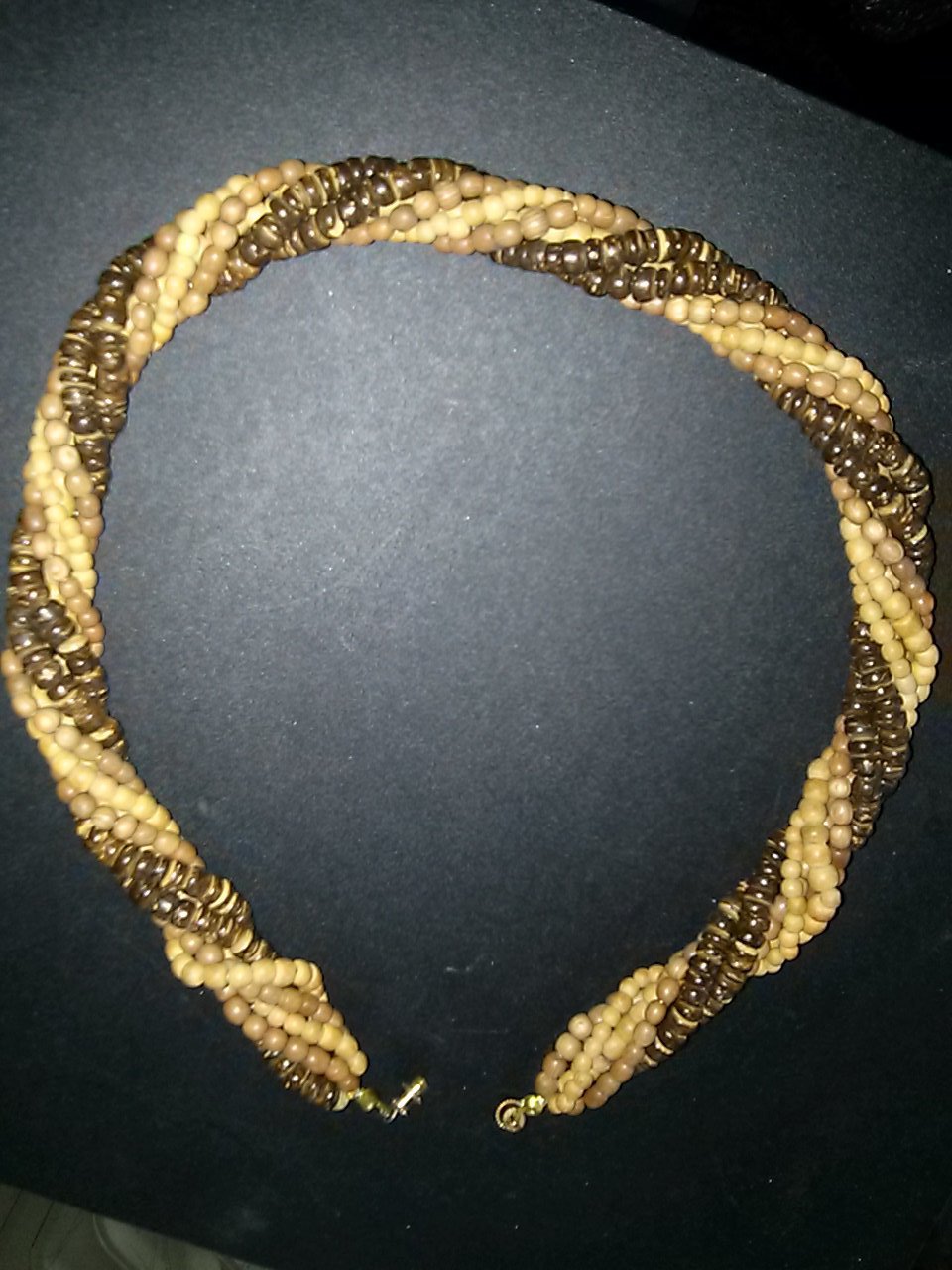 Holzperlenkette aus Afrika