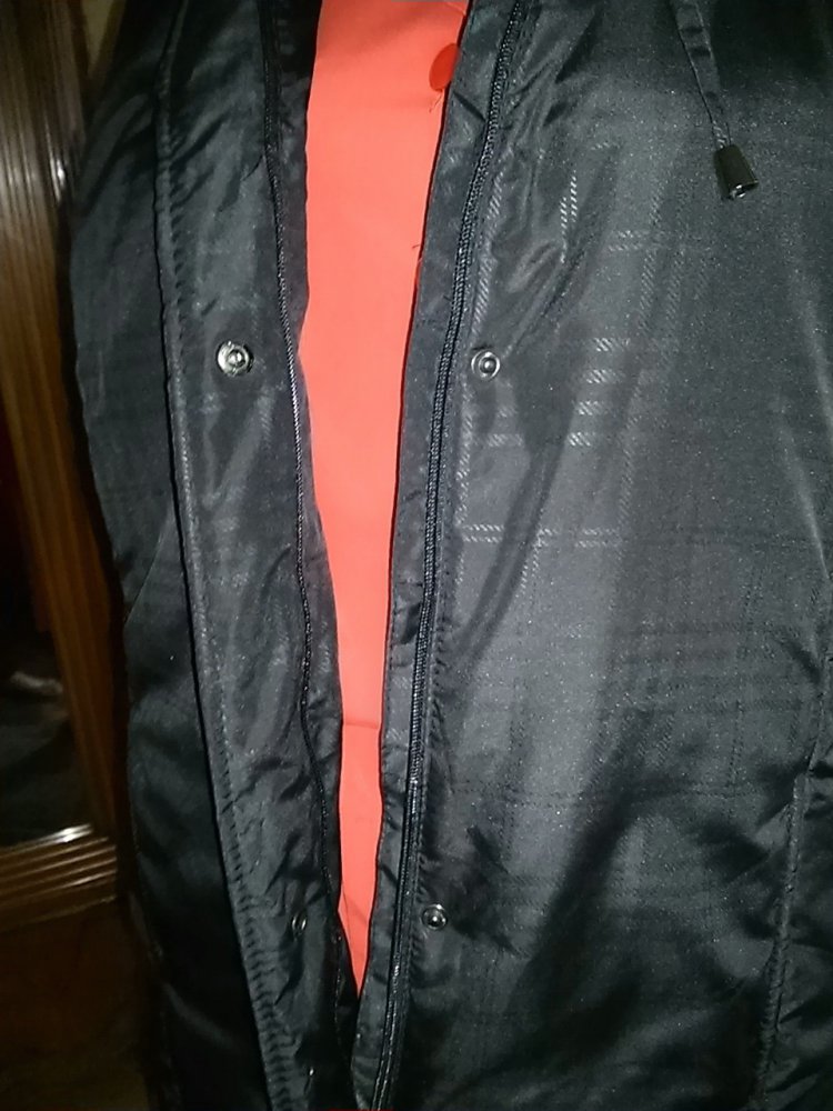 Damensteppjacke schwarz - Gr.M (40/42)