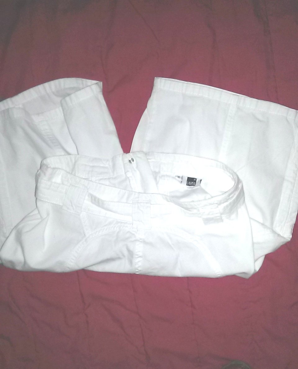 kurze weisse Hose von Laura Stein - Gr.36