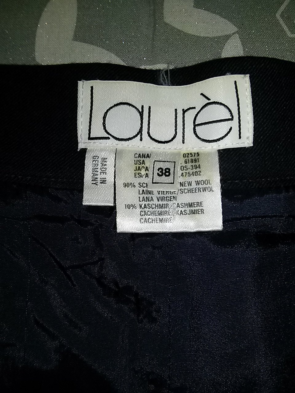 Laurel Midi-rock- Gr. 38 - blau- Schurwolle/kaschmir