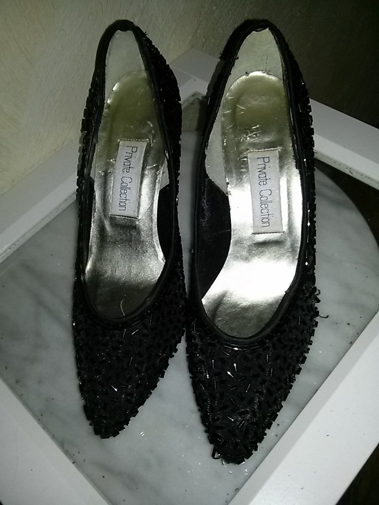 Damen-Abendpumps von Private Collection - Gr.38,5 (Made in Italy)