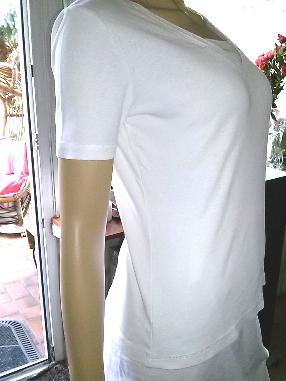 T-shirt von ambee- Gr38 - weiss