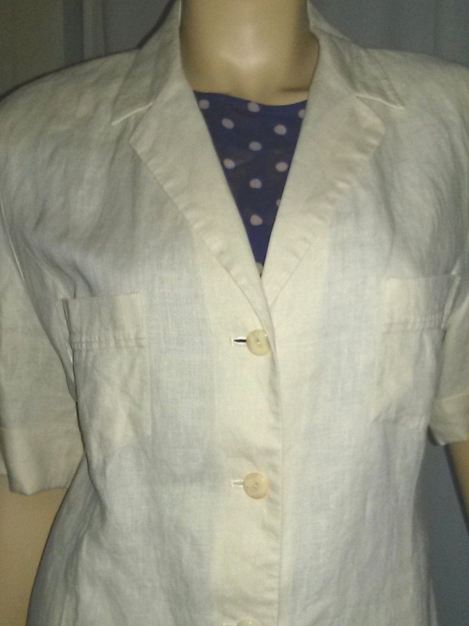Kurzarm-Bluse/Jacke von Gerry Weber- Gr.40