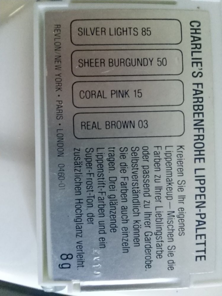 Revlon - charlies Farbenfrohe Lippen-Palette - 8g