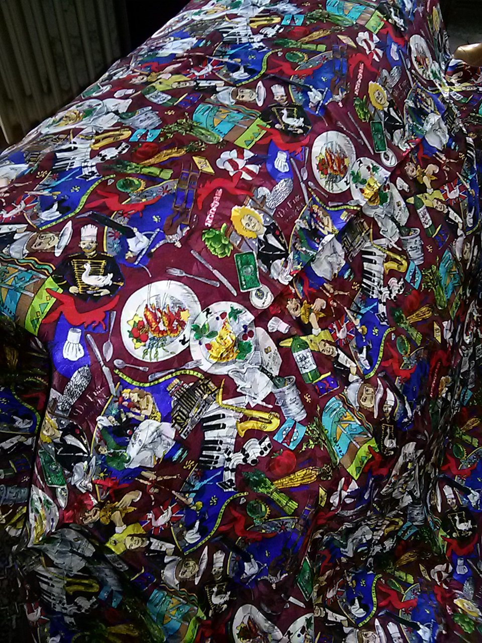 Großes Seidentuch (designed for Pomp duck & circumstances) - neu 