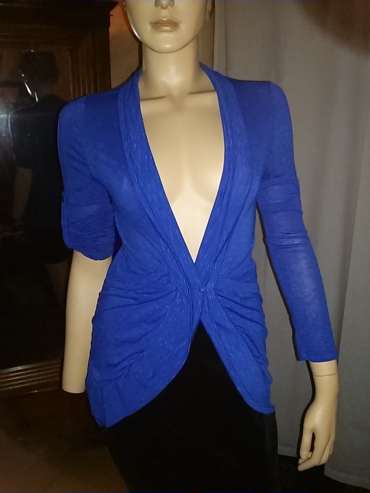 Damenweste königsblau - Gr.34/36