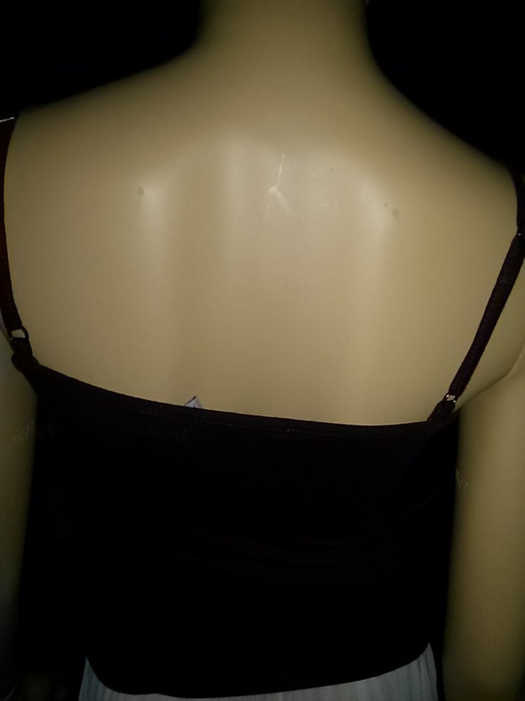 Spaghetti-Top von more more- Gr.34- braun- neu