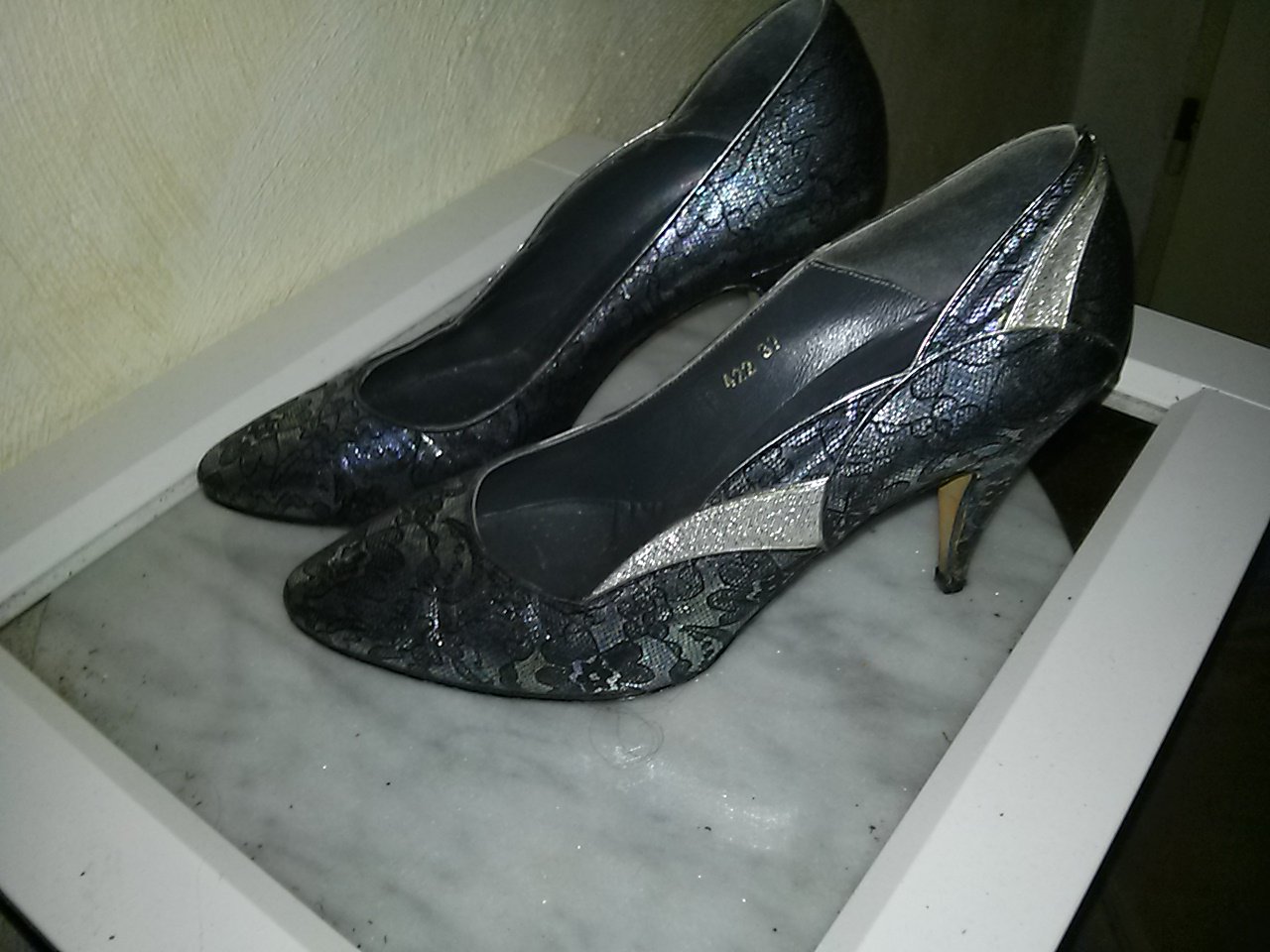 Damenpumps von Francesco del Brenta Gr.37- Leder- top