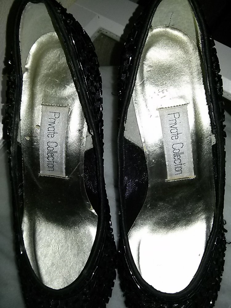 Damen-Abendpumps von Private Collection - Gr.38,5 (Made in Italy)