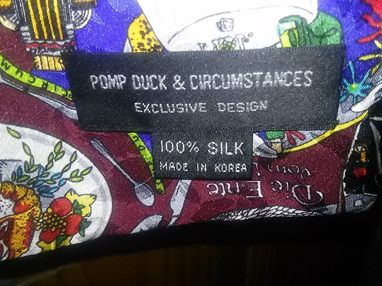 Großes Seidentuch (designed for Pomp duck & circumstances) - neu 