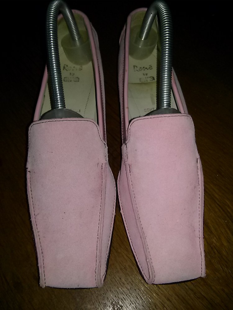 Damenslipper Rene by Ara- rosa- Gr.37,5- Lederschuh neu