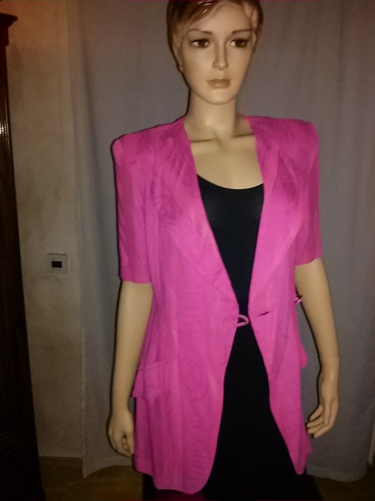 Abendbluse/Jacke von Bout´sina - Paris- Gr.38