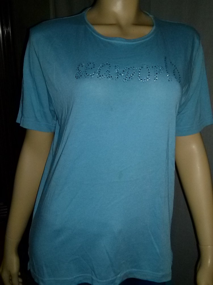 T-Shirt von cpm collection- Gr.M - türkis