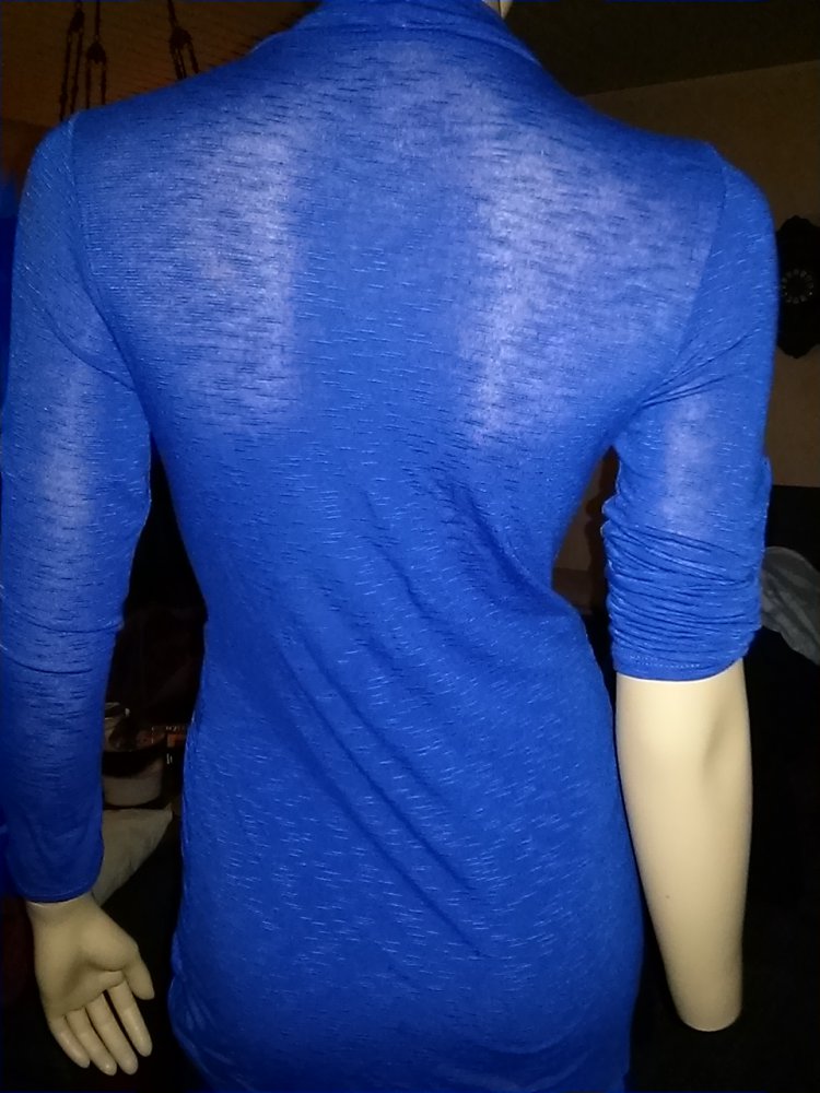 Damenweste königsblau - Gr.34/36