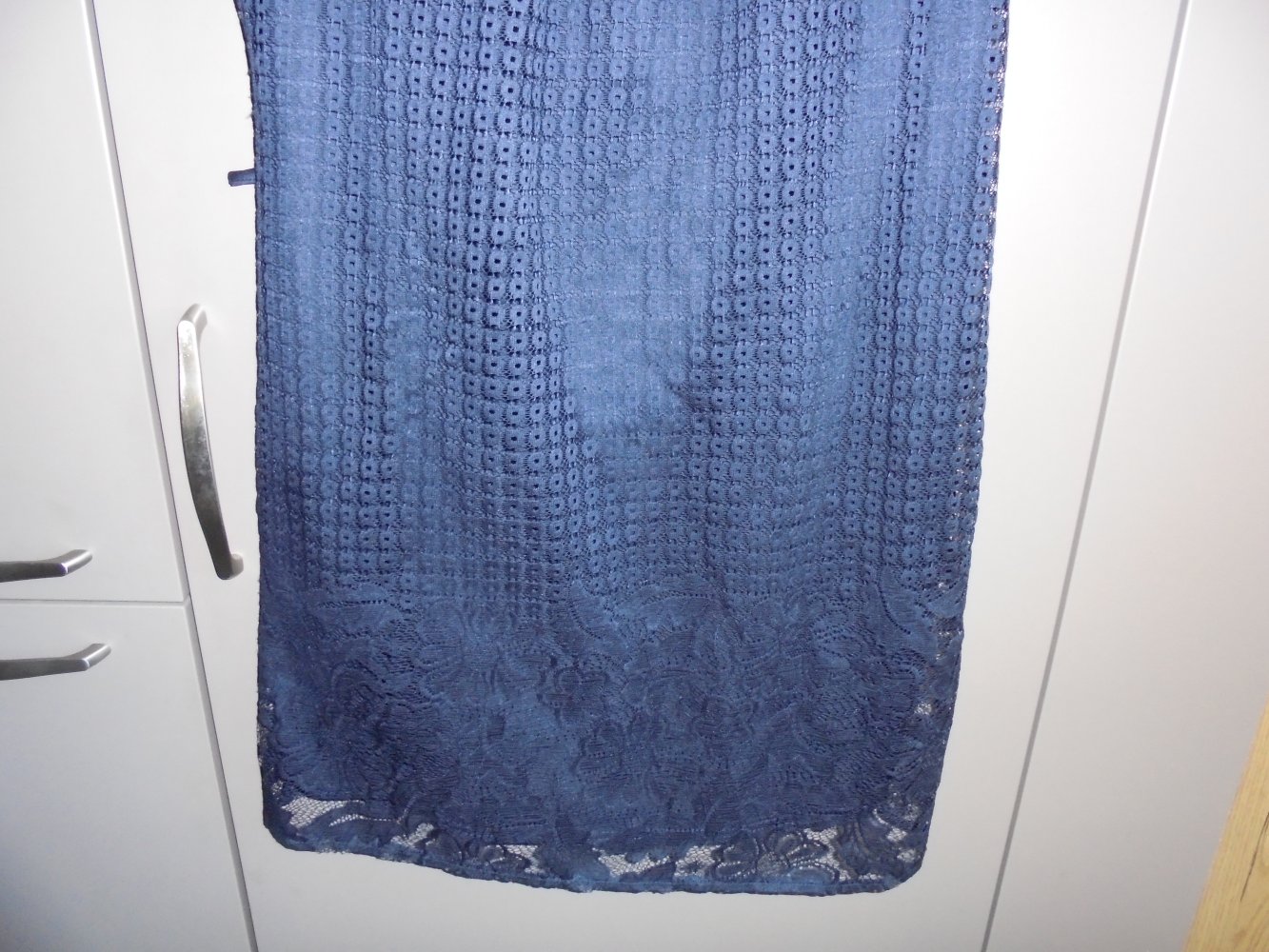 Damen Sommerkleid dunkelblau Gr. 40 v. H&M