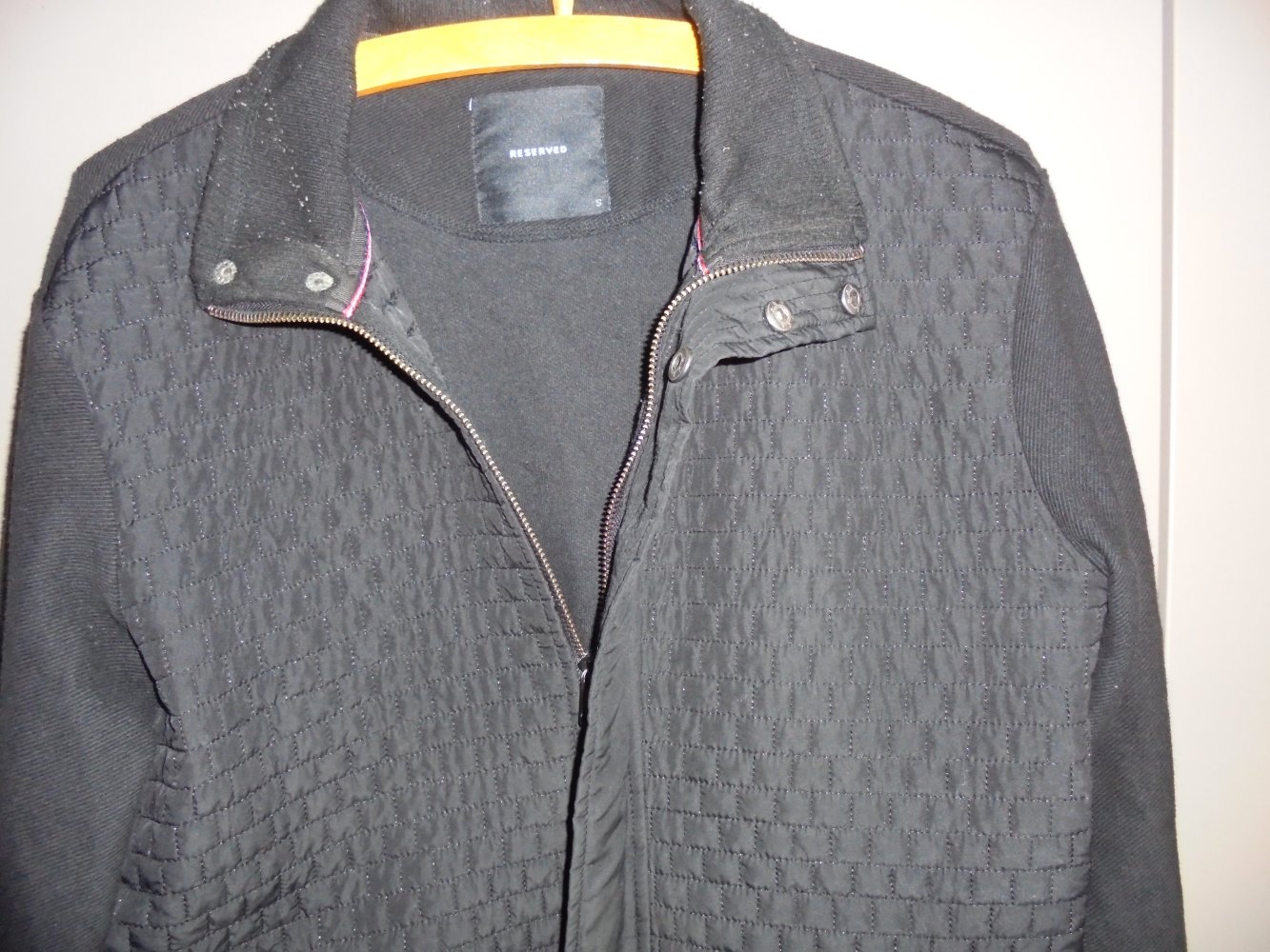 Damen Jacke schwarz Gr. S/M v. Reserved