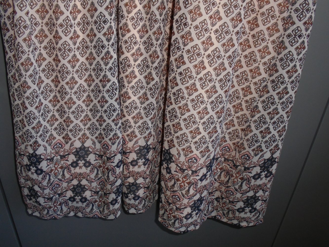 NEU: Damen Sommerkleid Gr. 36/38 rose- braun  v. Vera Moda