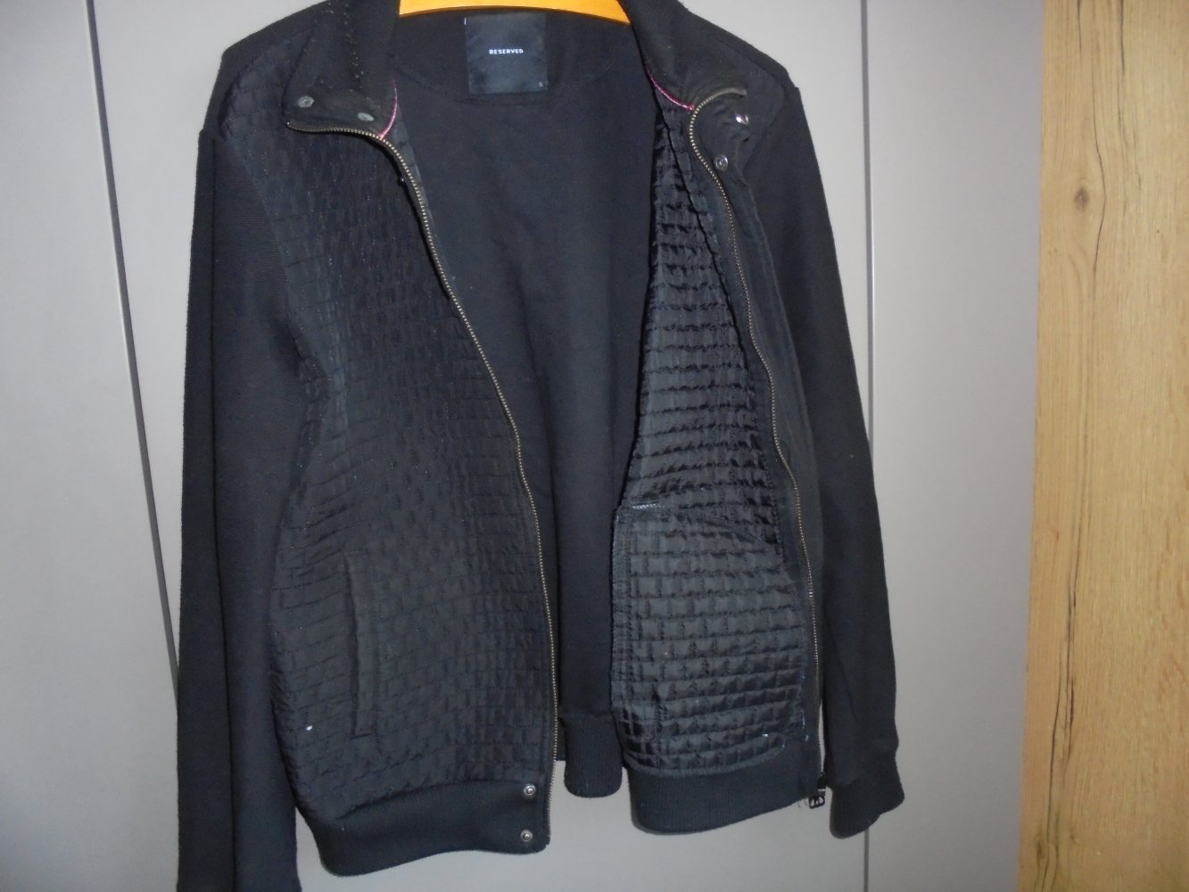 Damen Jacke schwarz Gr. S/M v. Reserved