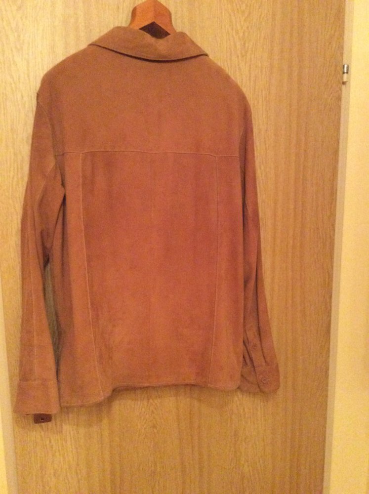 Jacke aus Ziegen Velours Leder