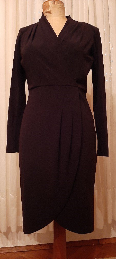 NEUES ! SCHWARZES KLEID VISKOSE VON EXPRESSO