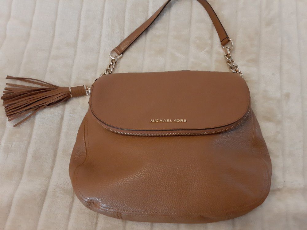 WUNDERSCHÖNE TASCHE VON MICHAEL KORS IN BEIGE/HELLBRAUN