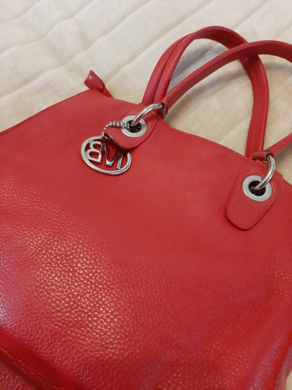 ECHT LEDER TASCHE AUS ITALIEN MB MARCO BIANCHINI