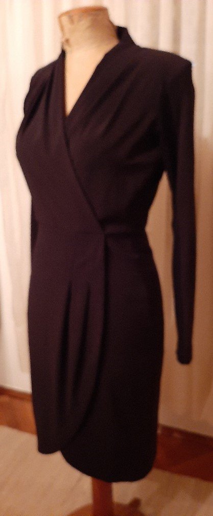 NEUES ! SCHWARZES KLEID VISKOSE VON EXPRESSO