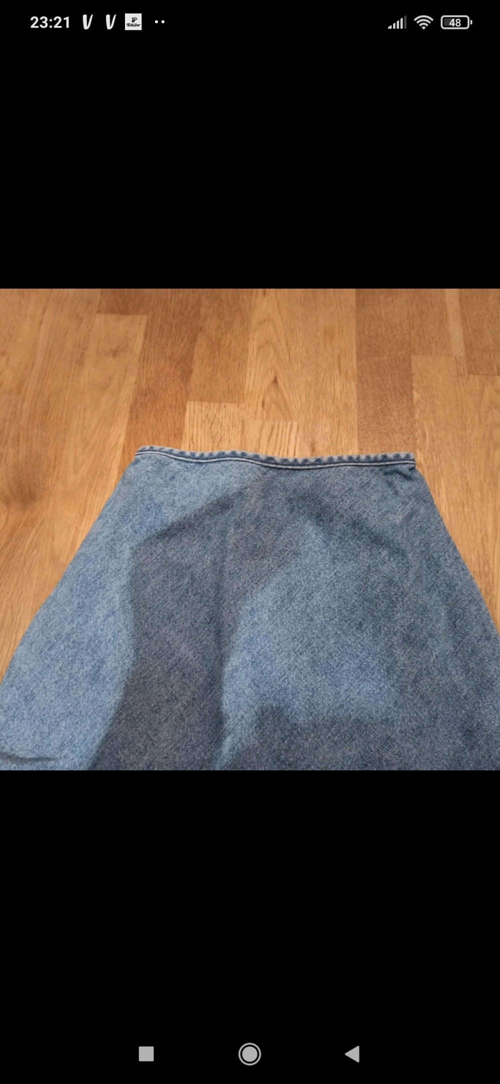 Süßer Jeansrock, Größe 104/110