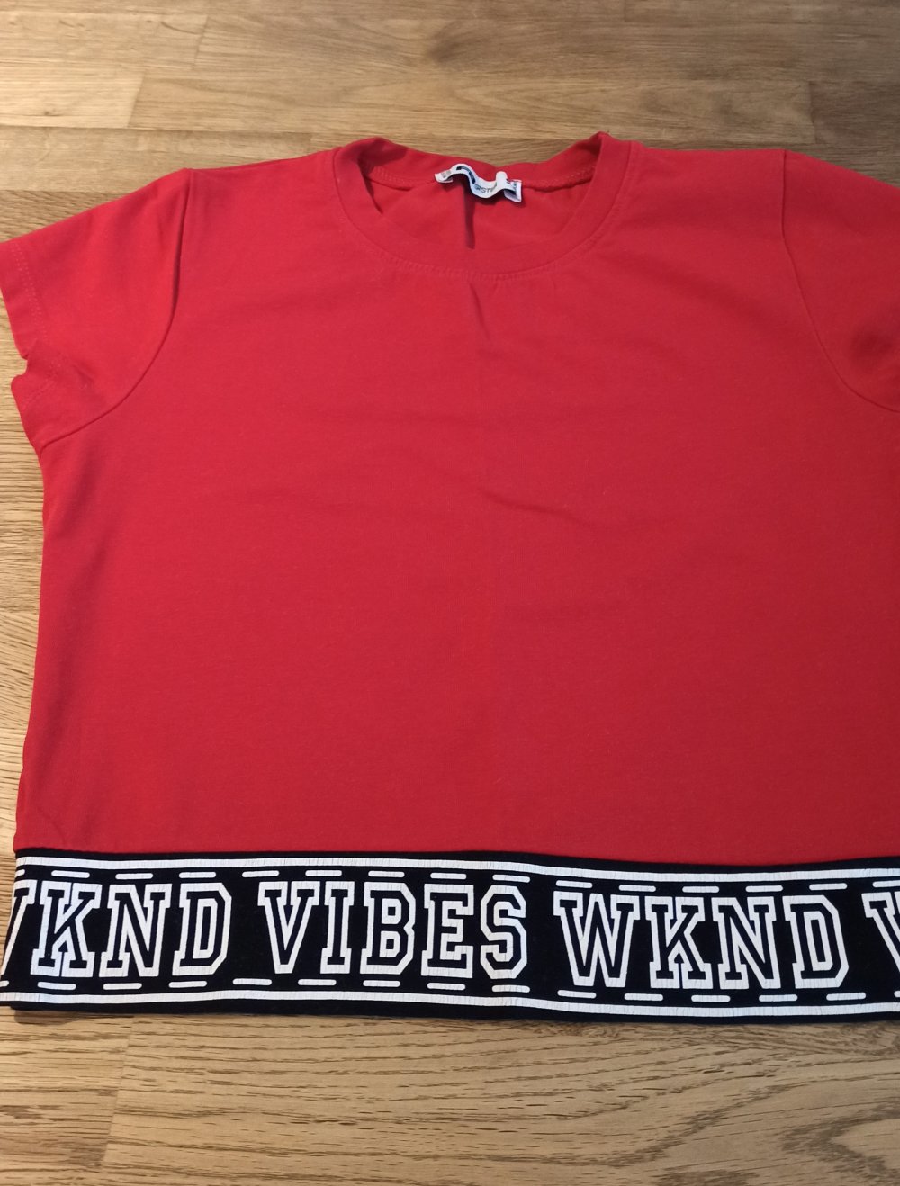 Süßes Crop Top, T-Shirt, von FB Sister,
Größe: S, 170/176!